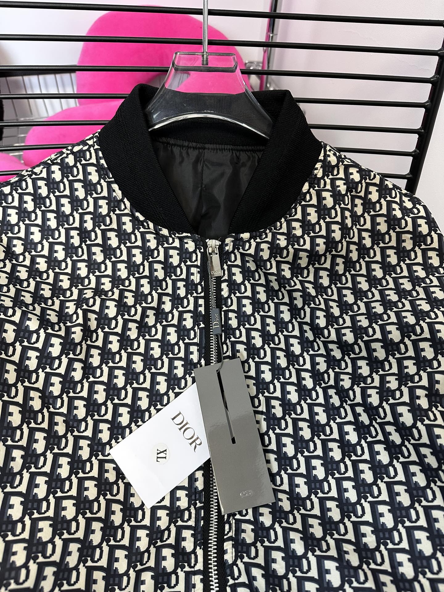 디올(Dior) 오블리크 카스리 코튼 데님 블루종 - 이미지 7