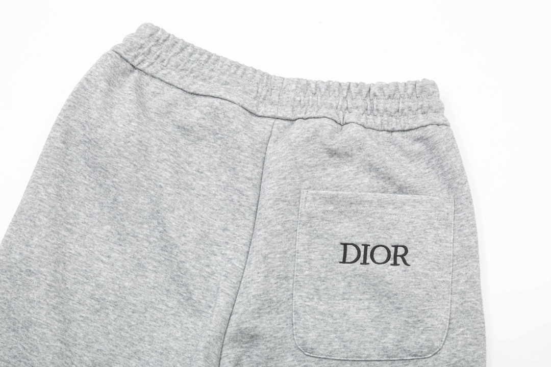 크리스찬 디올(Dior) 꾸뛰르 코튼 플리스 조거 팬츠 - 이미지 7