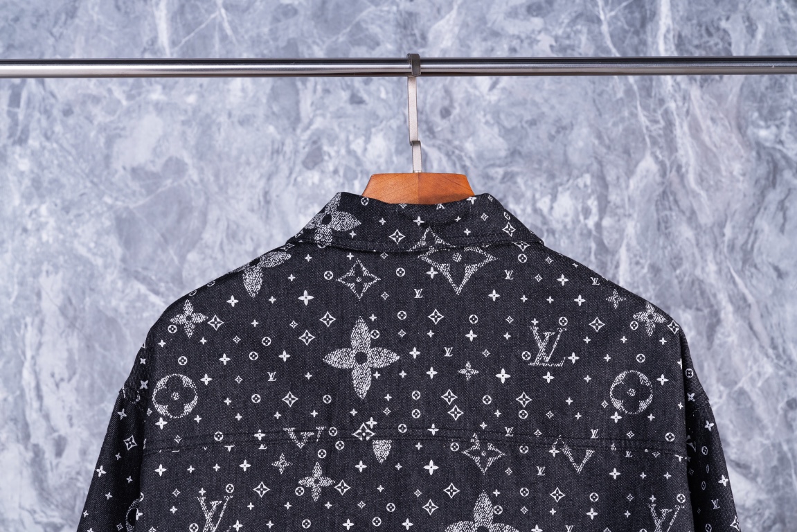 루이비통 (Louis Vuitton) 올오버 모노그램 데님 자켓 - 이미지 8