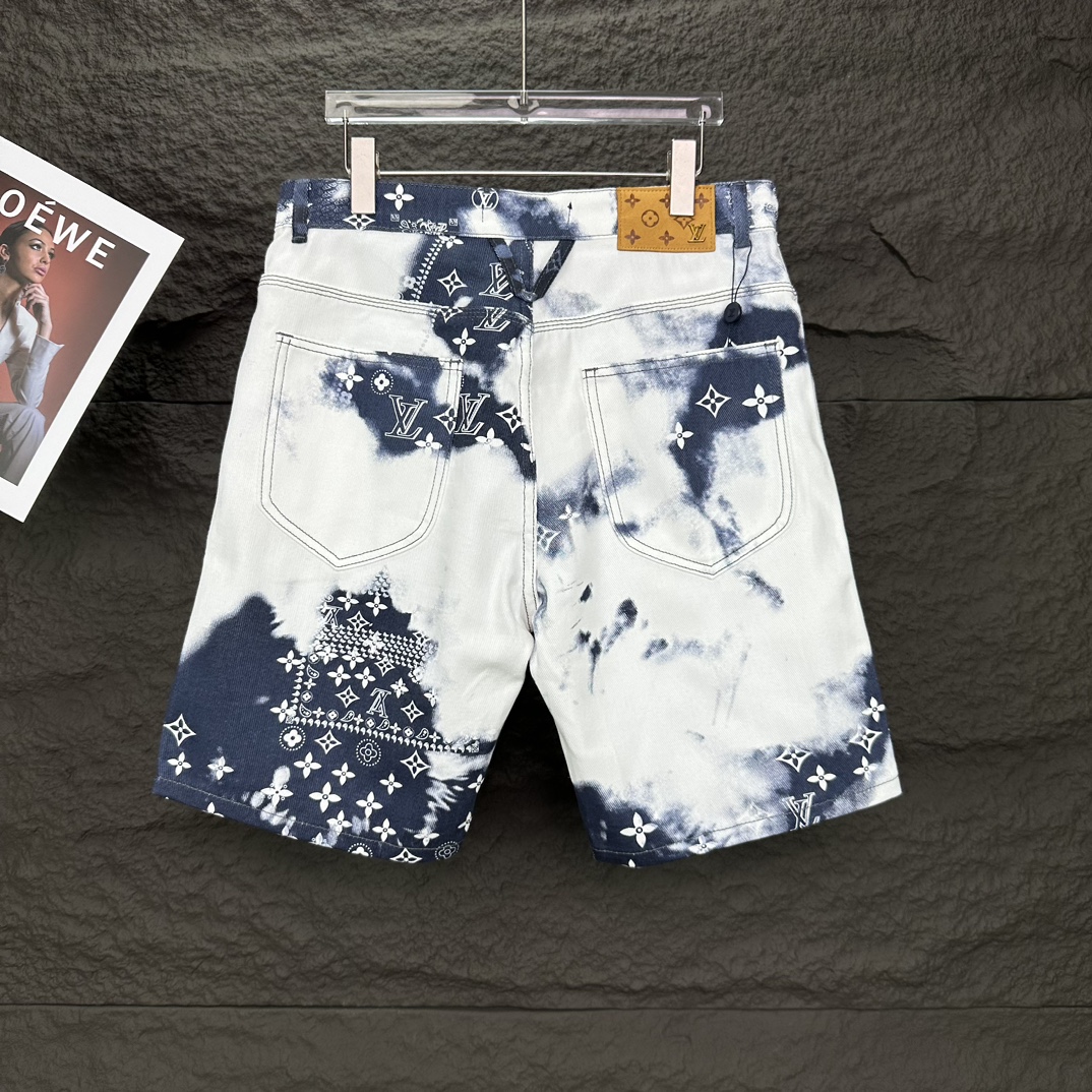 루이비통 (Louis Vuitton) 데님 반바지 - 이미지 8