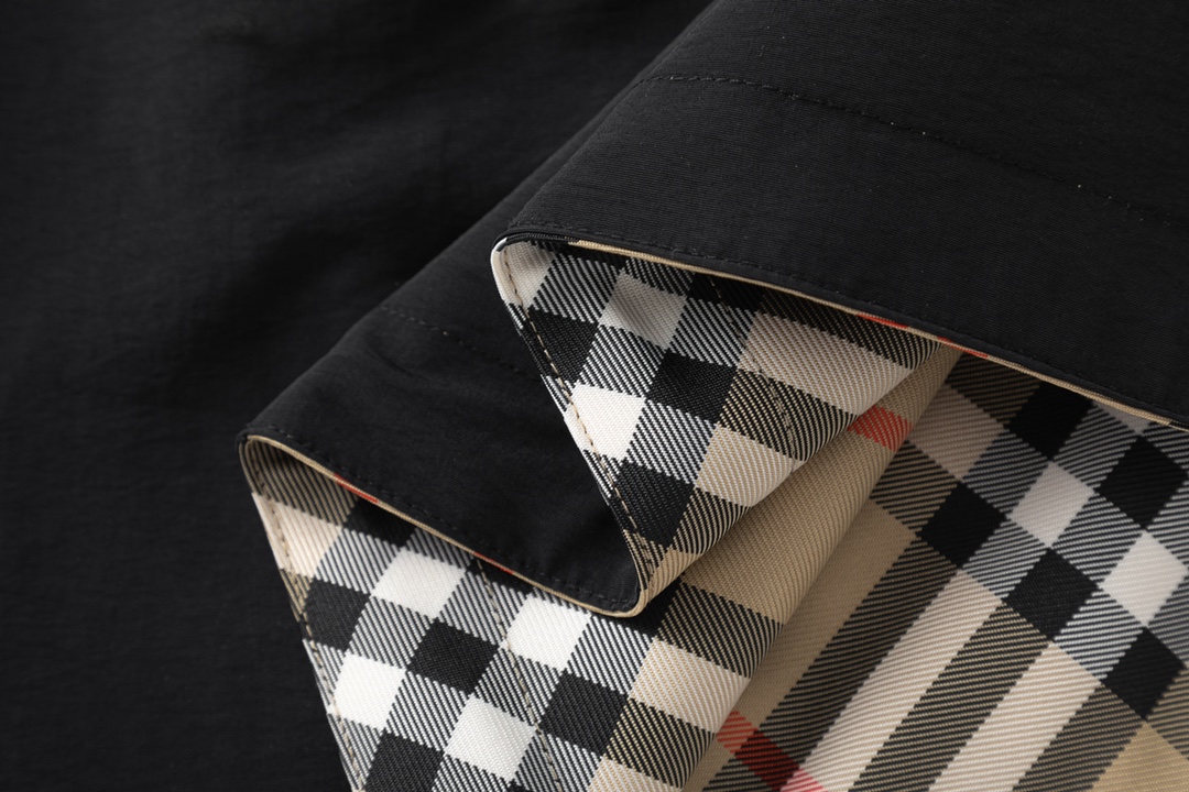 버버리(Burberry) 리버시블 체크 후드 재킷 - 이미지 8