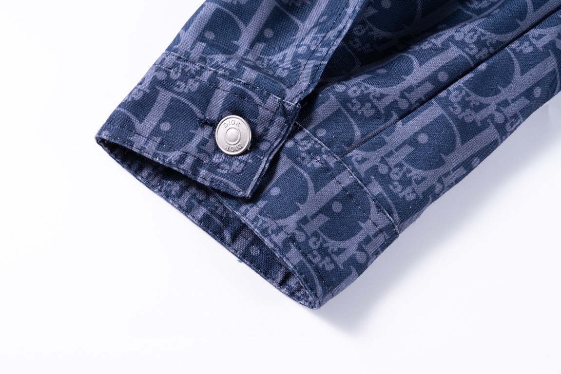 디올(Dior) x 데님 티어스 디올 티어스 지퍼 블루종 - 이미지 8