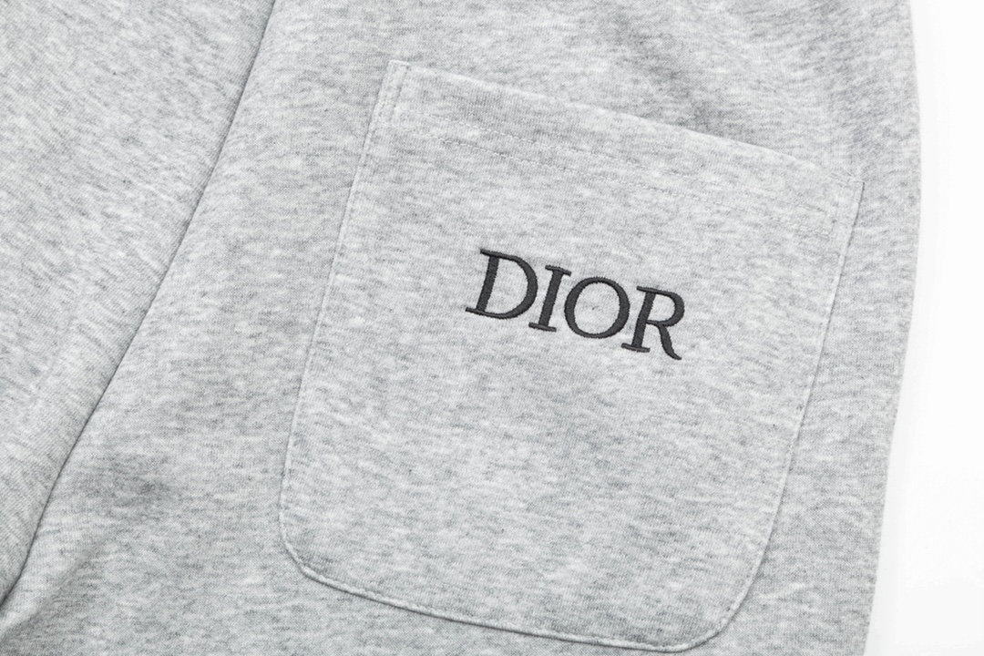 크리스찬 디올(Dior) 꾸뛰르 코튼 플리스 조거 팬츠 - 이미지 8