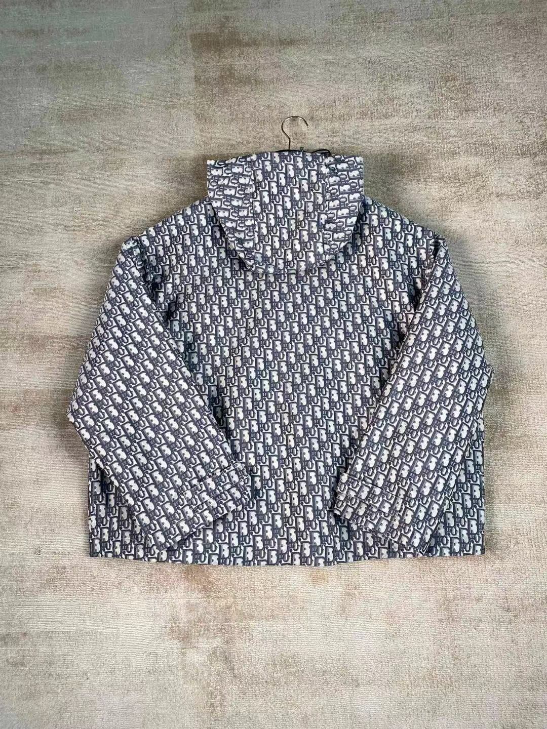 디올(Dior) 오블리크 워싱 테크니컬 후드 블루종 - 이미지 2