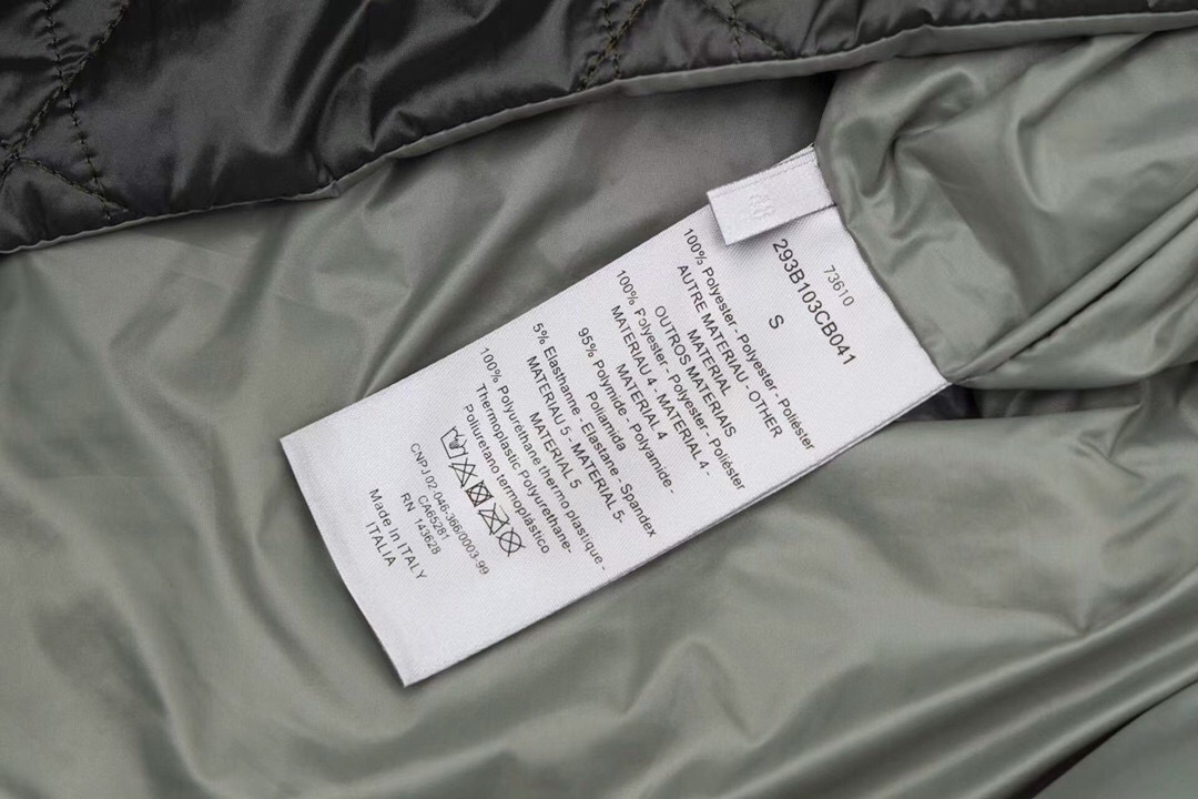 디올(Dior) 까나쥬 퀼팅 나일론 오버셔츠 재킷 - 이미지 8