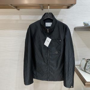 디올(Dior)오블리크 자카드 스탠드 칼라 재킷