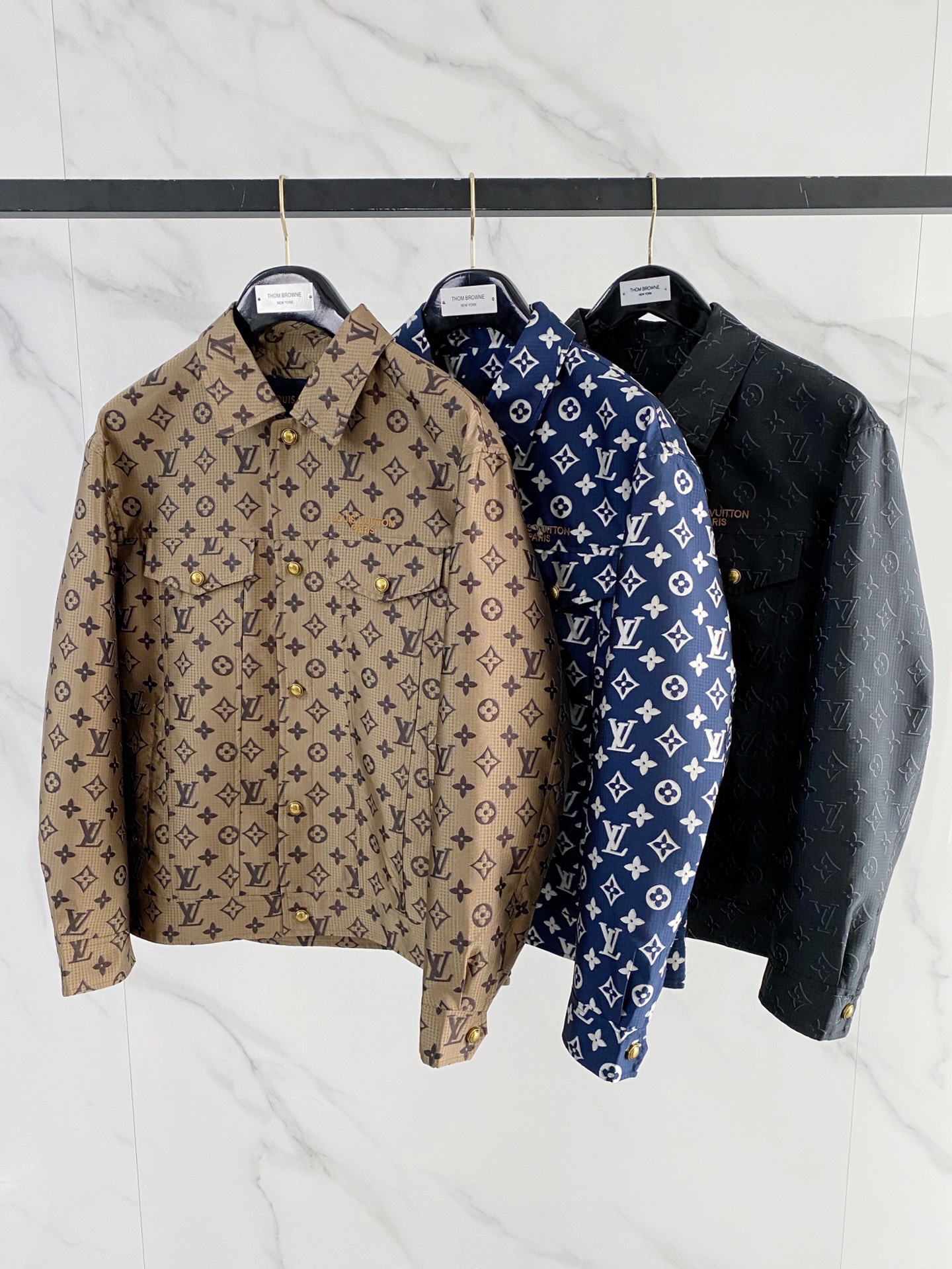 루이비통 (Louis Vuitton) 모노그램 데님 자켓