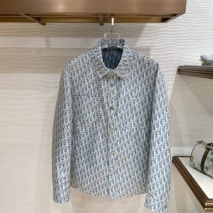 디올(Dior) 오블리크 카스리 코튼 데님 자켓