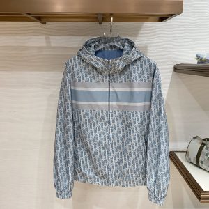 디올(Dior) 오블리크 밴드 테크니컬 후드 윈드브레이커