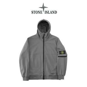 스톤아일랜드(STONE ISLAND) SHELL-R 후드 집업 자켓
