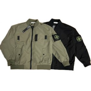 스톤아일랜드(STONE ISLAND) 시그니처 와펜 항공 점퍼