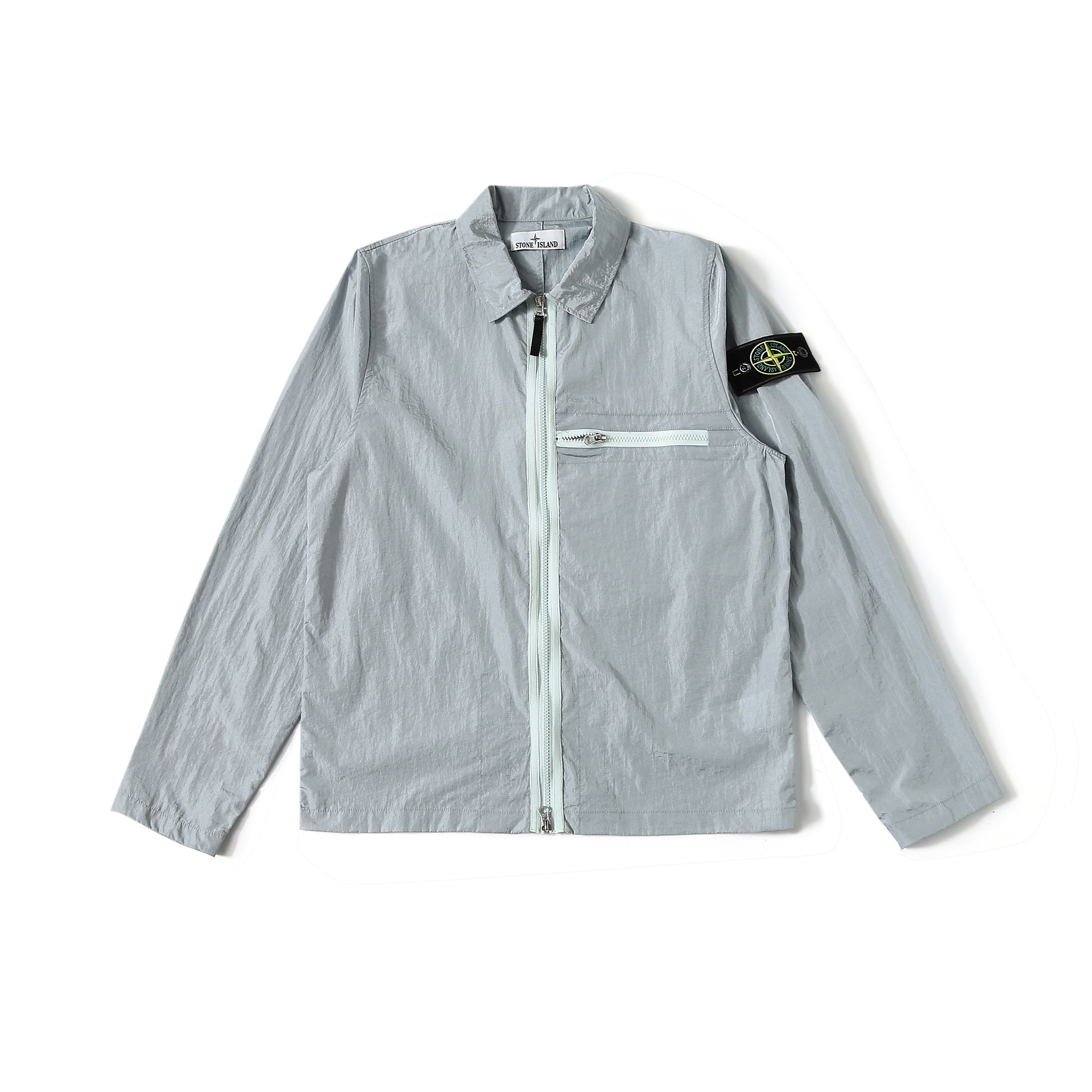 스톤아일랜드(STONE ISLAND) 크링클 랩스 나일론 자켓 - 이미지 2