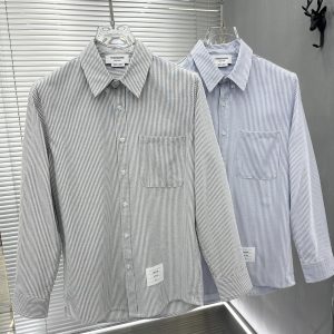 톰브라운 (Thom Browne)시어서커 마이크로 스트라이프 긴팔 셔츠