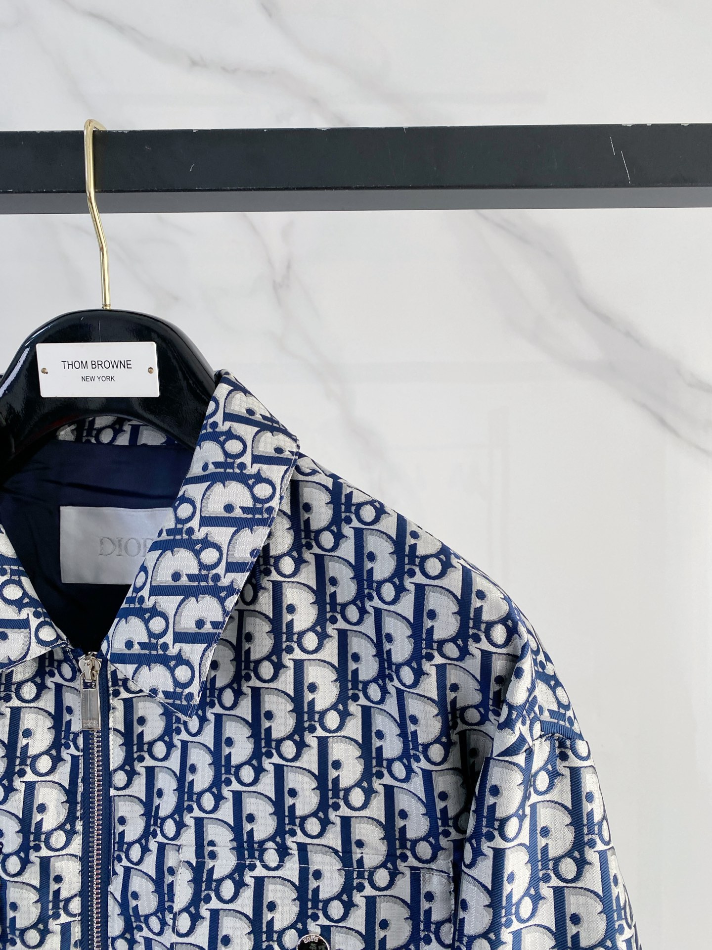 디올(Dior) 오블리크 테크니컬 자카드 자켓 - 이미지 3