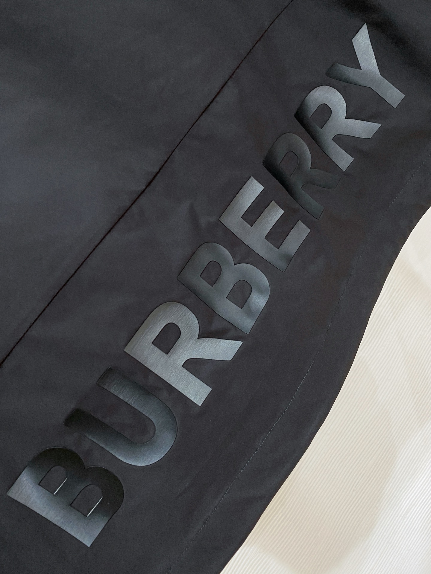 버버리(Burberry) 로고 패치 체크 라이닝 후드 자켓 - 이미지 9