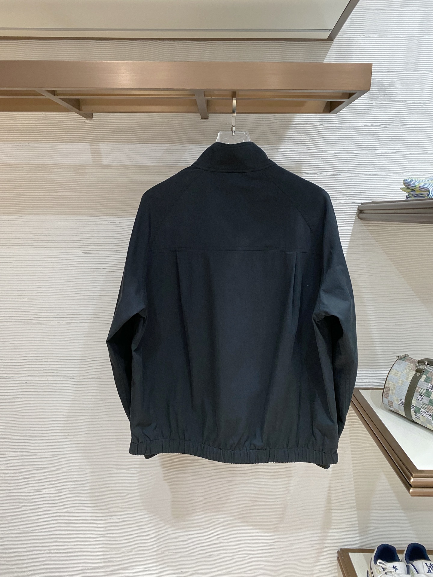 버버리(Burberry) 헤링턴 체크 라이닝 블루종 - 이미지 9