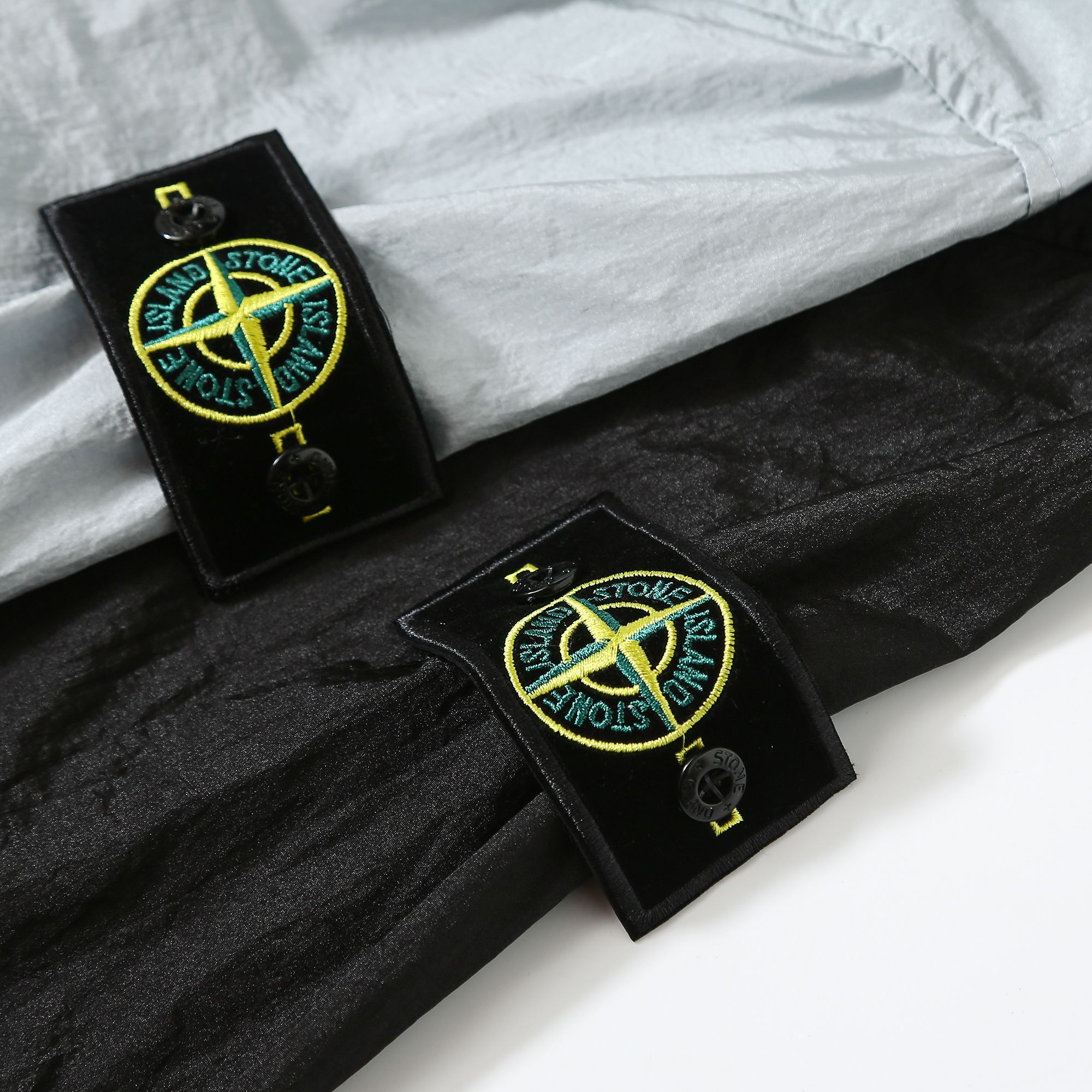스톤아일랜드(STONE ISLAND) 크링클 랩스 나일론 자켓 - 이미지 9