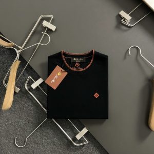 로로피아나(Loro Piana) 실크 린넨 혼방 니트 티셔츠