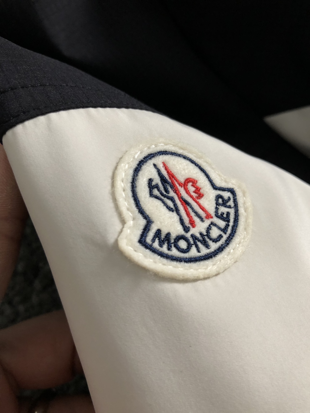 몽클레르(Moncler) 배색 윈드브레이커 바람막이 - 이미지 9